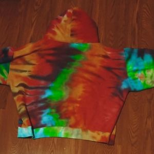 Colorful Tie Dye Hoodie